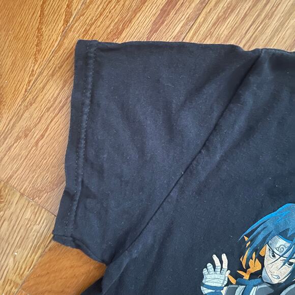 Vintage Y2K 2002 Shonen Jump Naruto Sasuke Anime Graphic T-Shirt Mens S - Picture 3 of 6